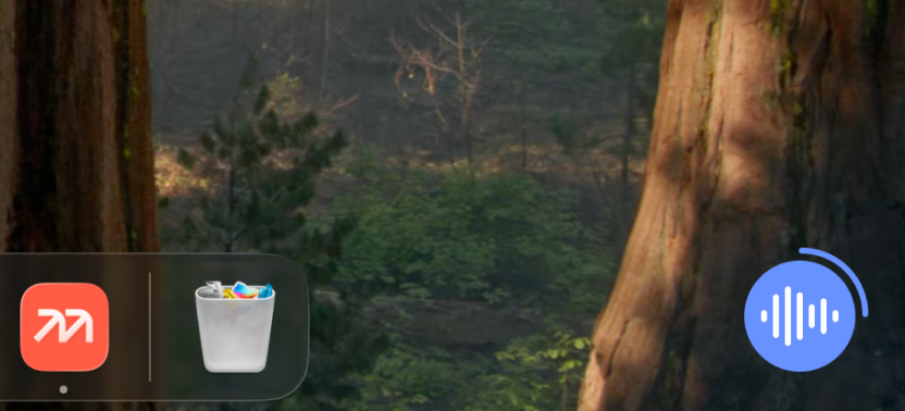 Push-to-Remember listening from the Mac desktop shortcut.